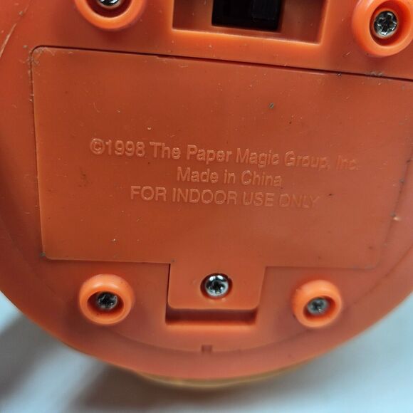 3 Stacked Foam Pumpkins Halloween Jack O Lanterns 1998 Vintage NON WORKING - Picture 16 of 16